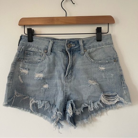 Re-wash | denim shorts size 26 - Picture 2 of 4